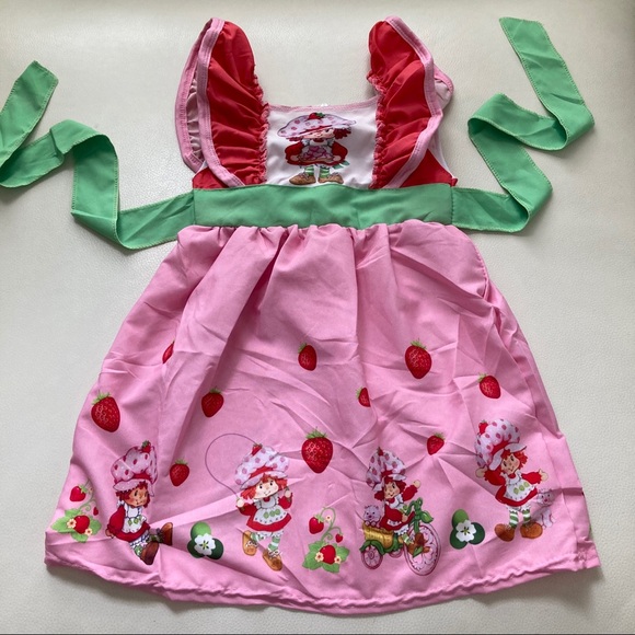 Strawberry Shortcake cute dress - Picture 2 of 5